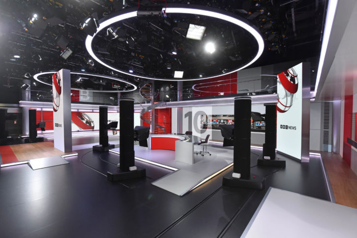 We Wanted A Studio That Was Physical Not Virtual Behind The Design And Technology Of c News Studio B Tvbeurope