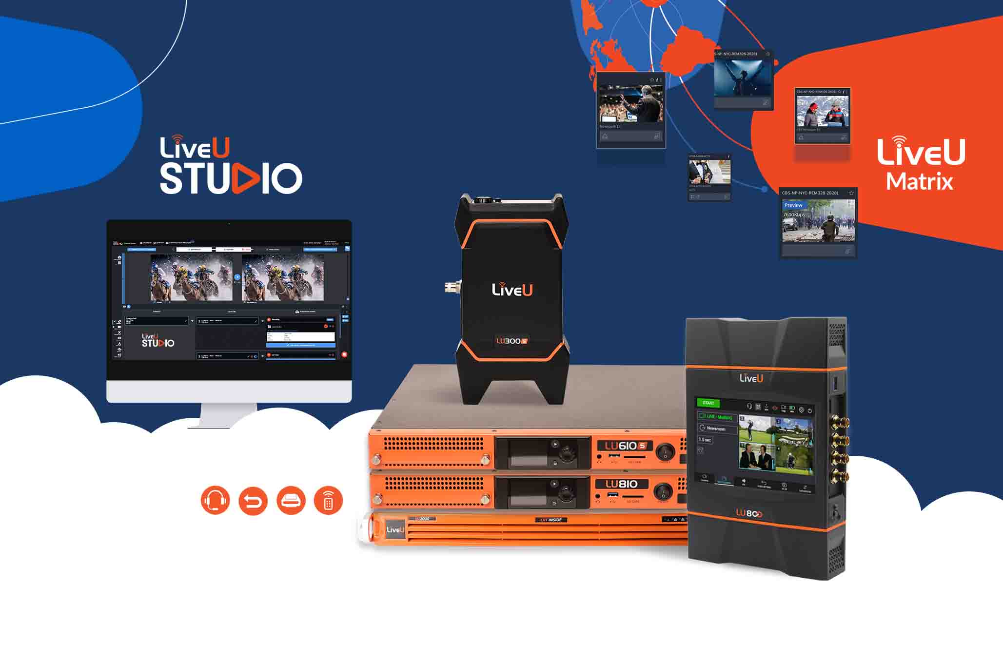 LiveU will demonstrate its advanced IP-video ecoSystem workflows and ...