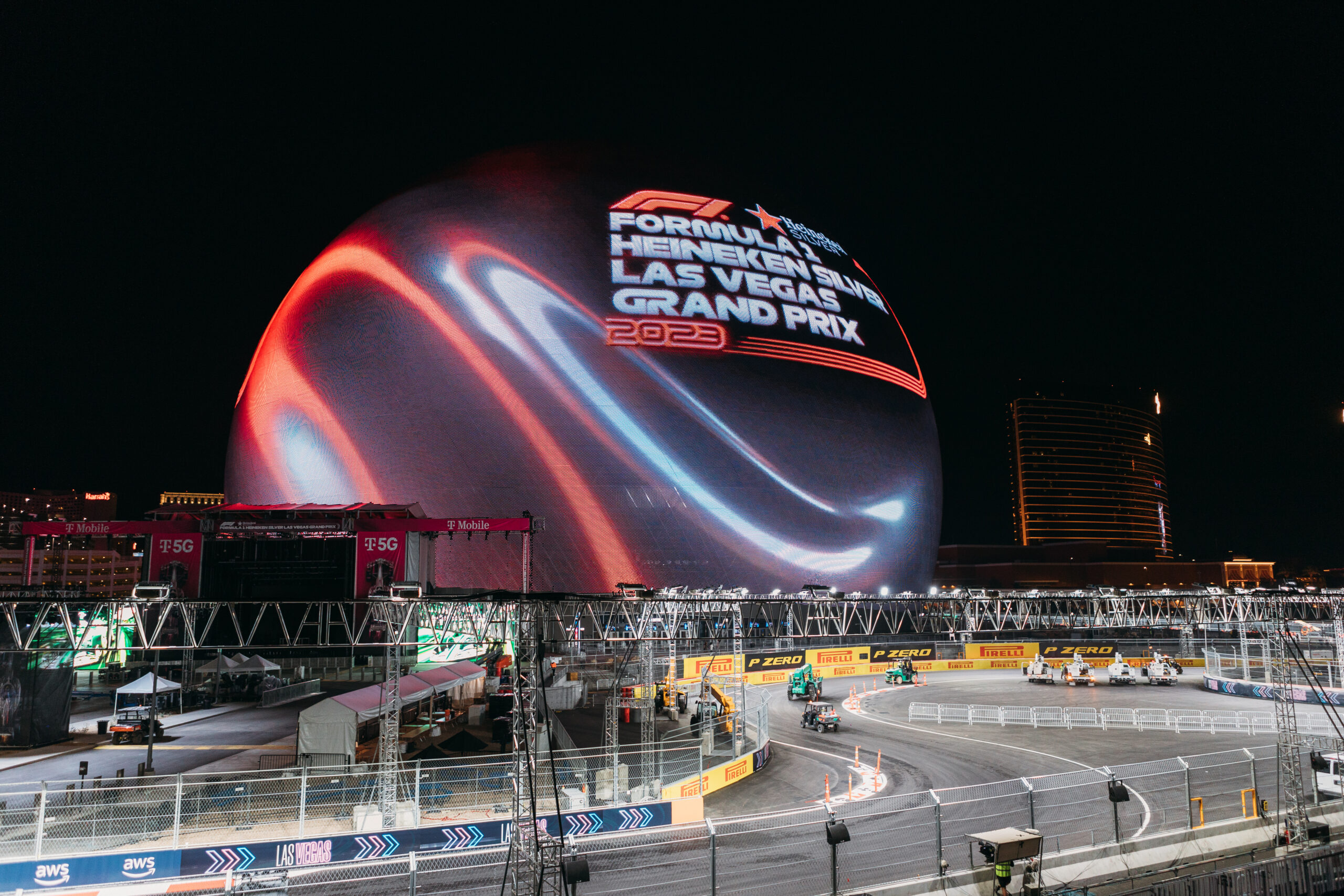 F1 to light up Las Vegas Sphere with custom Grand Prix content TVBEurope