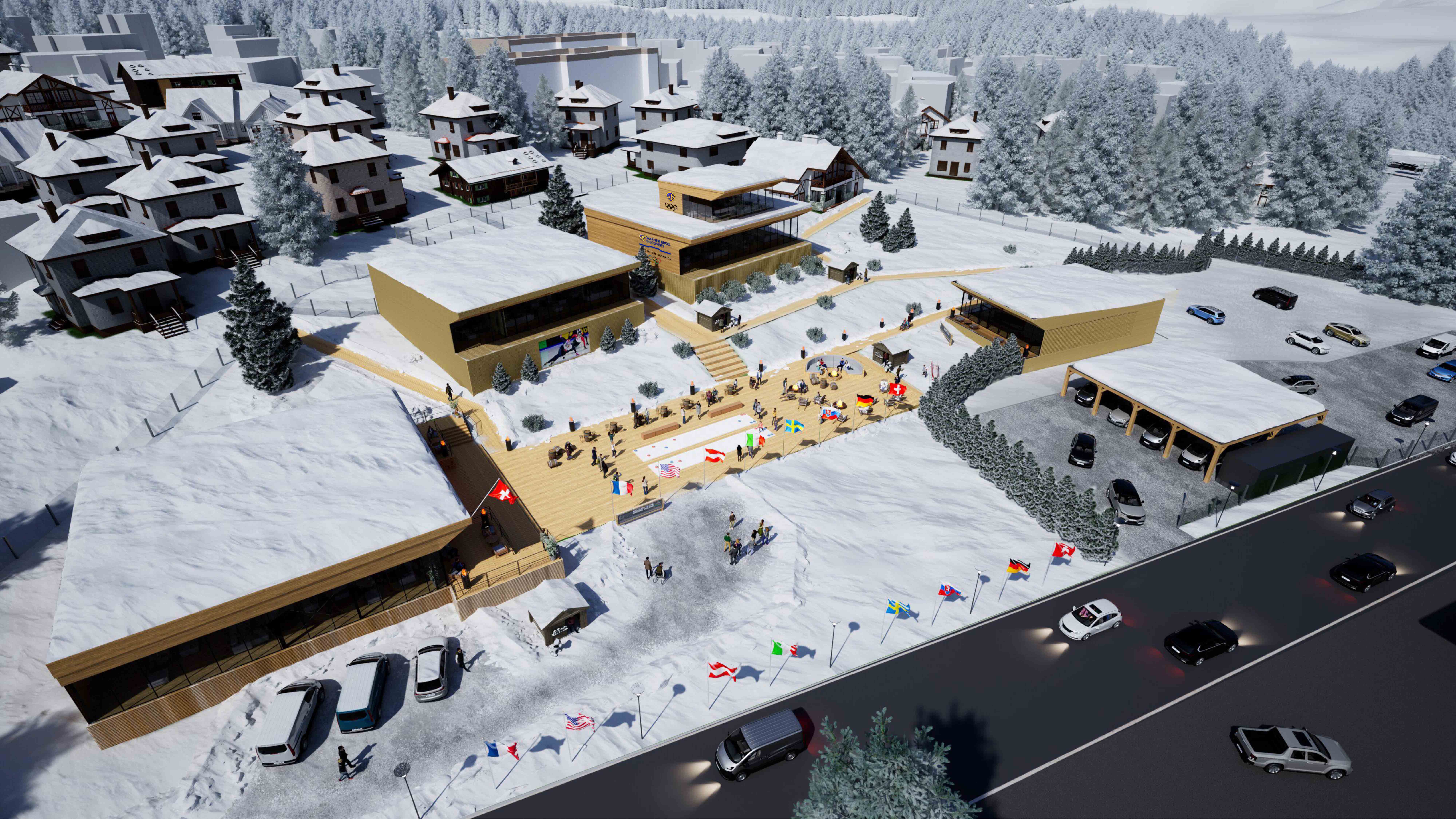 WBD reveals Cortina d’Ampezzo studios as countdown to Olympic Winter Games gets underway