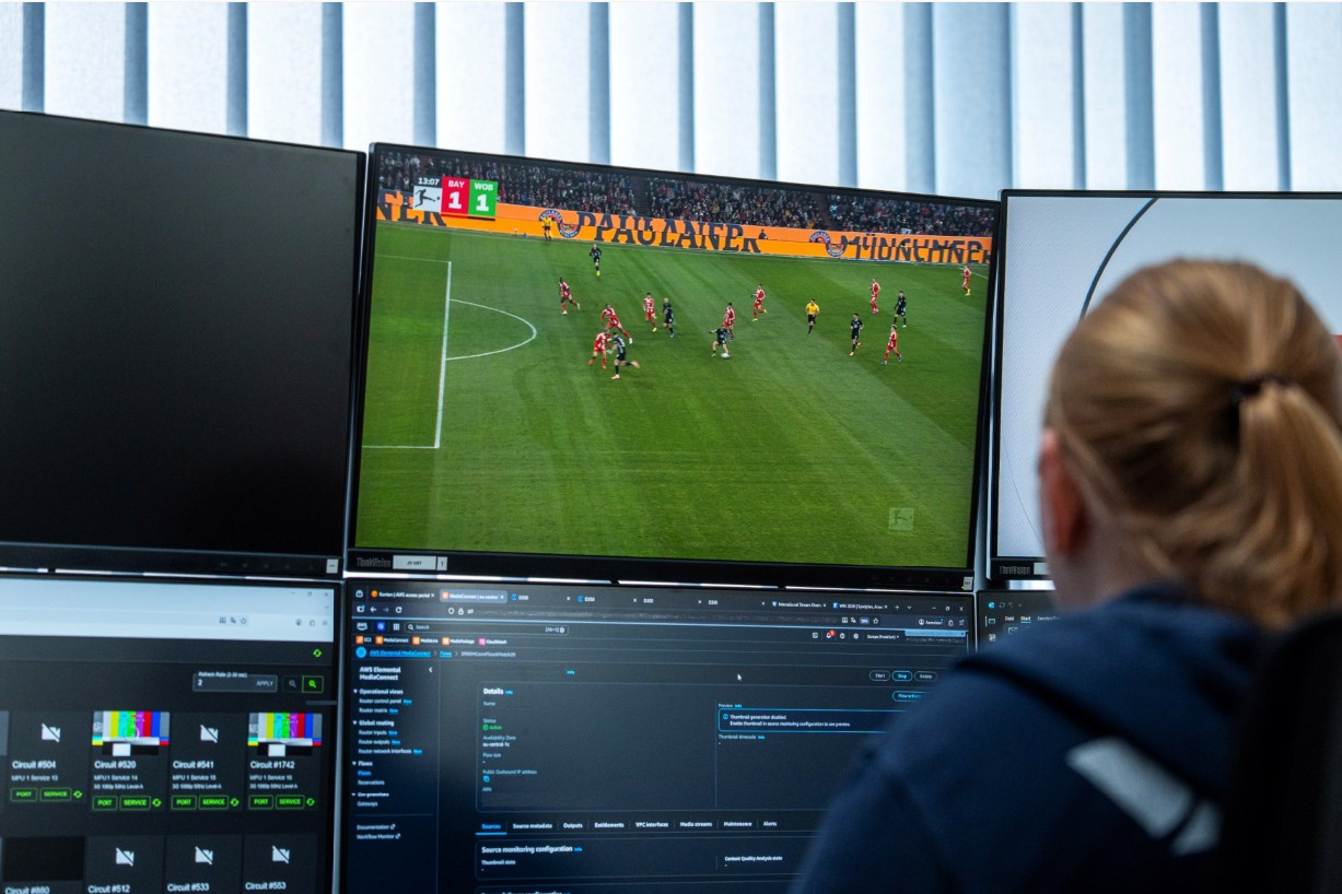 Bundesliga production onside for scalable IP transport with VIDI and Media Links