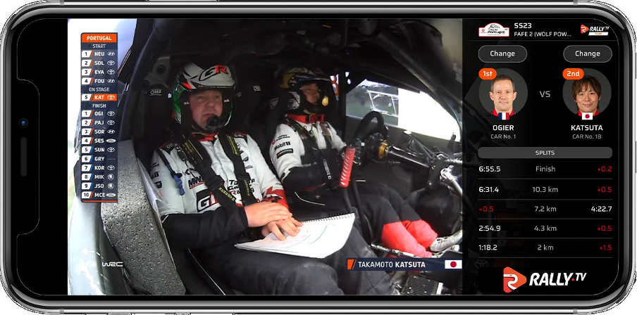 Rally.TV on the pace with Ease Live immersive graphics