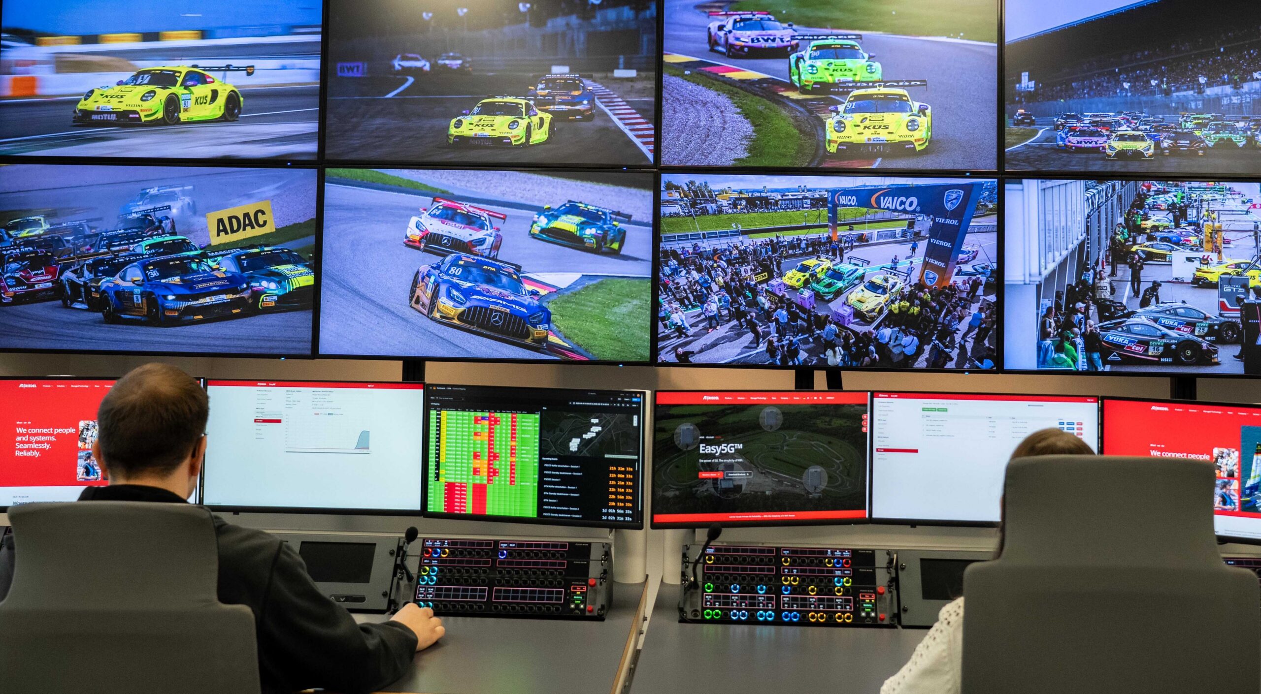 ‘World first’ as DTM deploys Riedel private 5G for on-track coverage
